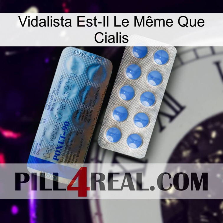 Vidalista Est-Il Le Même Que Cialis 40
